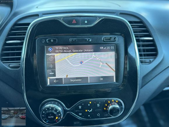 2015 RENAULT CAPTUR 1.5 dCI ICON OTOMATIK 205 BİN Km