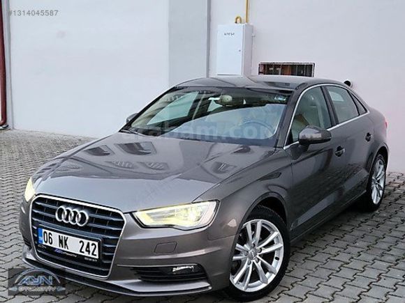 AYN OTOMOTİV KUSURSUZ*A3 SEDAN*1.6TDI*AMBİENTE*ISTMA*İÇİ BEJ