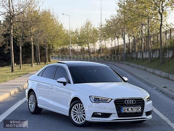 GENÇ MOTORS KARTA TAKSİT 2016 A3 SEDAN BEYAZ CAM TAVAN XENON DSG