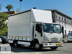 CESURDAN 2022 MODEL ISUZU NPR 10 LONG SIFIR KAYAR PERDELİ KASA