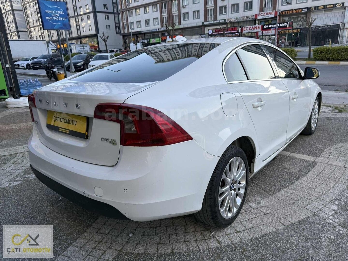 Galeriden Volvo S60 1.6 D Premium 2012 Model İstanbul 340.000 km Beyaz 7