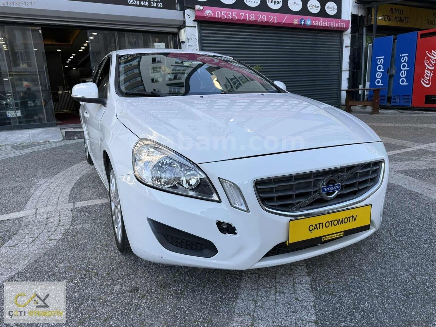 Galeriden Volvo S60 1.6 D Premium 2012 Model İstanbul 340.000 km Beyaz 3