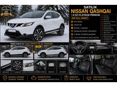 Sahibinden Nissan Qashqai 1.6 dCi Platinum Premium Pack 2015 Model  191.000 km Beyaz
