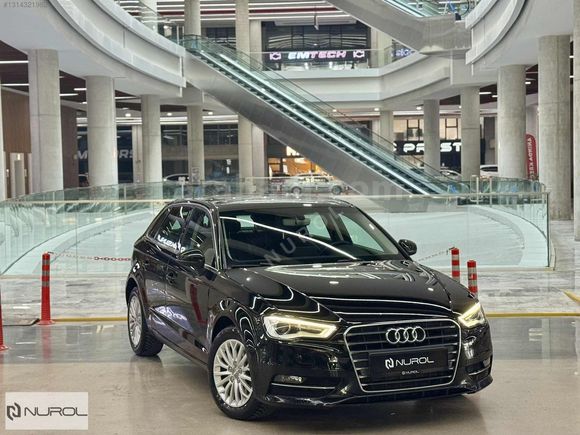 NUROL- 2016 AUDI A3 SPORTPACK1.6TDI AMBIENTE-OTOMATİK-1.29 KREDİ