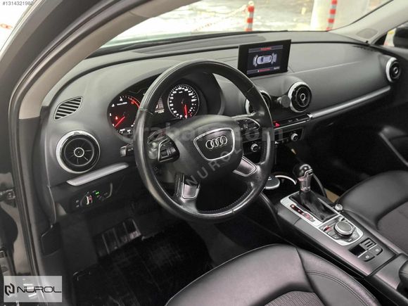 NUROL- 2016 AUDI A3 SPORTPACK1.6TDI AMBIENTE-OTOMATİK-1.29 KREDİ