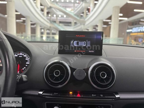 NUROL- 2016 AUDI A3 SPORTPACK1.6TDI AMBIENTE-OTOMATİK-1.29 KREDİ