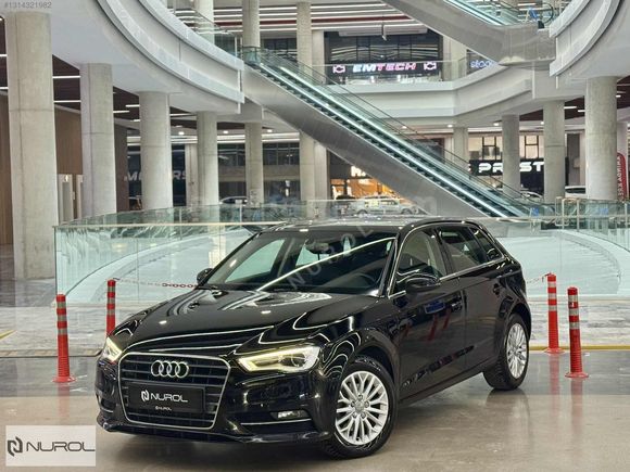NUROL- 2016 AUDI A3 SPORTPACK1.6TDI AMBIENTE-OTOMATİK-1.29 KREDİ