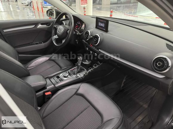 NUROL- 2016 AUDI A3 SPORTPACK1.6TDI AMBIENTE-OTOMATİK-1.29 KREDİ