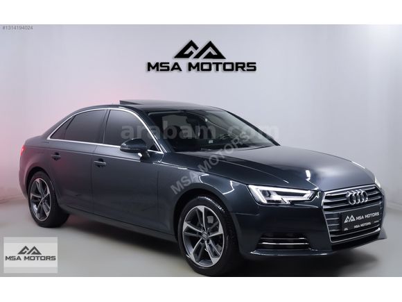 MSA-2016 AUDİ A4 1.4TFSI SPORT SUNROOF/MATRİX/ISITMA/RECARO