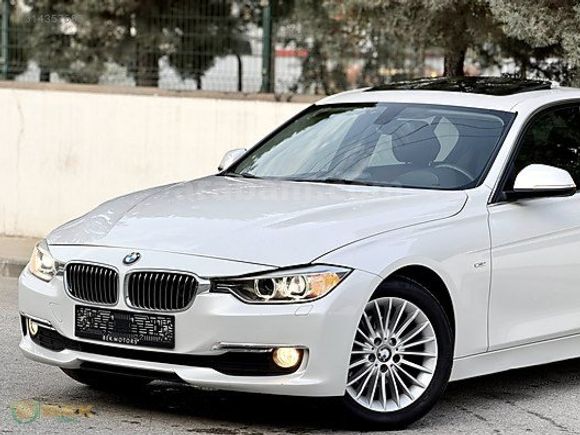 2014 BMW 3.20İ EFFİCİENT DYNAMİCS LUXURY LİNE PLUS 170 HP BEYAZ