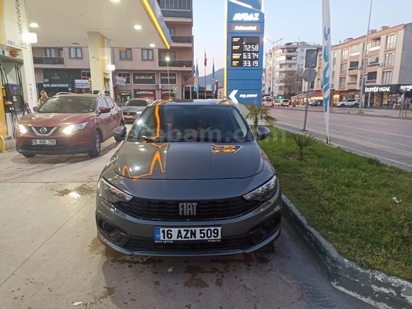 Sahibinden Fiat Egea 1.6 Multijet Easy 2022 Model  135.000 km Gri (metalik)