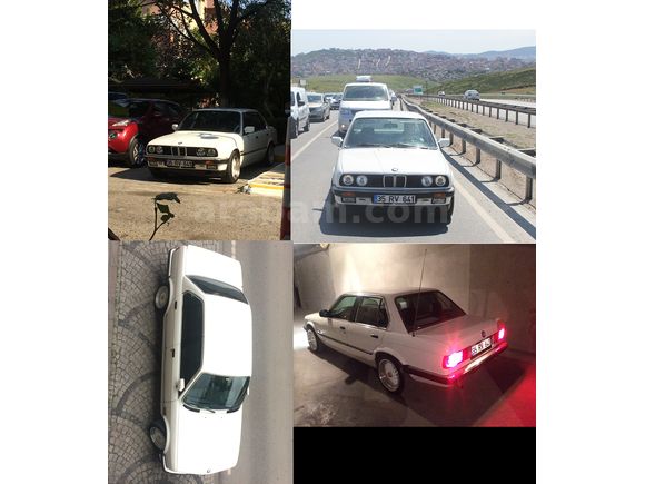 BMW E30 316 1987 M10 Beyaz Alpinweiß