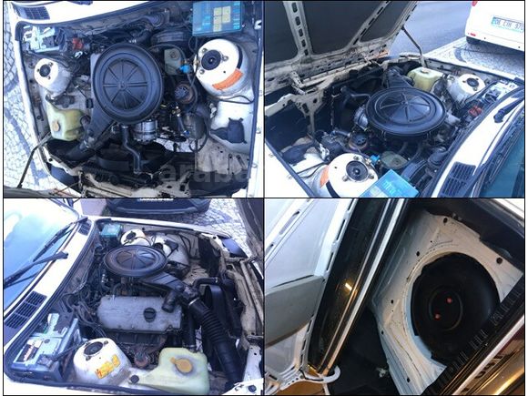 BMW E30 316 1987 M10 Beyaz Alpinweiß