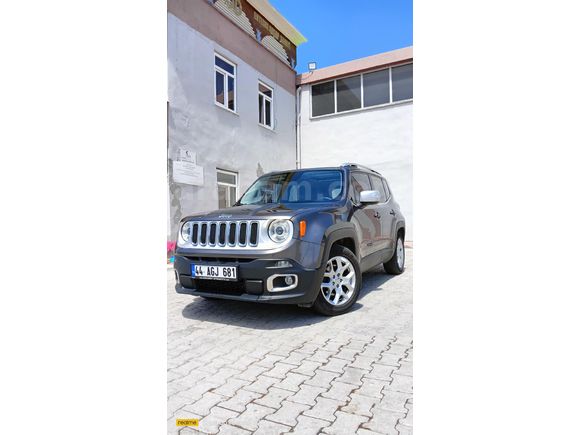 Sunroof Jeep Renegade 1.6 MultiJet Limited 2016 Model  225.000 km Gri