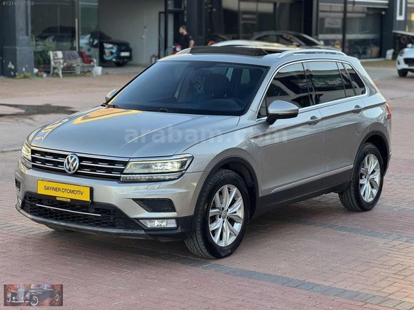 2017 DEĞİŞENSİZ CAM TAVAN 2.0 TDI HİGHLİNE 4x4 TİGUAN