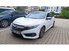 Sahibinden Honda Civic 1.6i DTEC Elegance 2018 Model  99.000 km Beyaz
