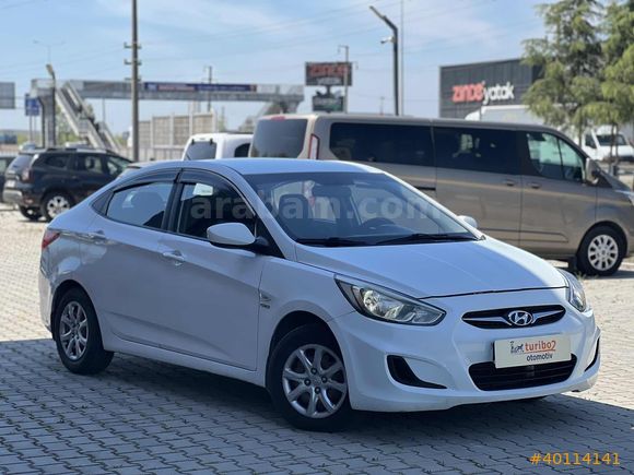 TURİBO OTOMOTİVDEN 2013 MODEL ACCENT BLUE