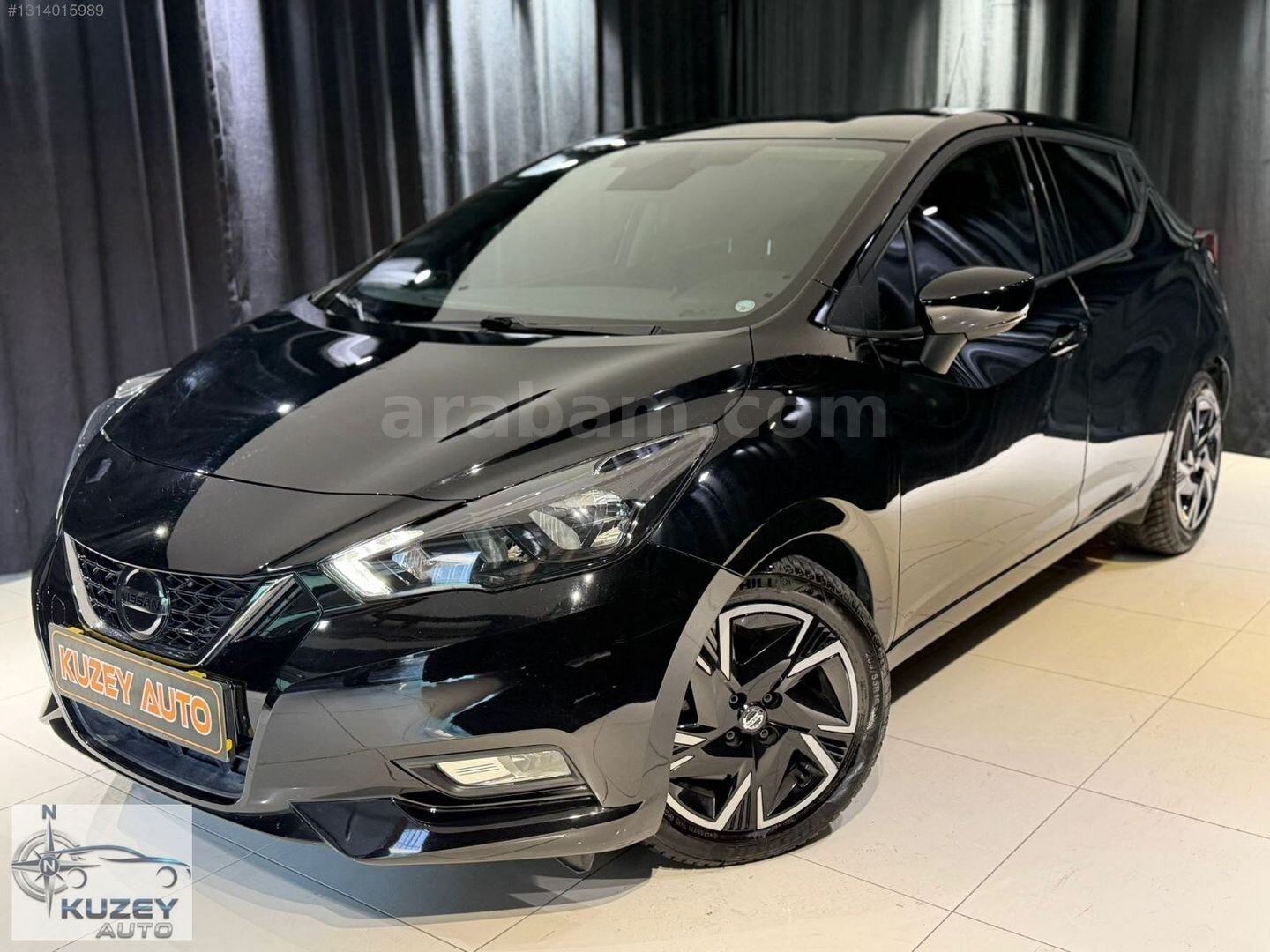 Galeriden Nissan Micra 1.2 Tekna 2022 Model Balıkesir 44.000 km Siyah 3