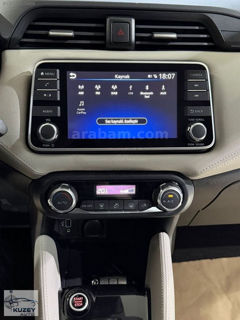 Galeriden Nissan Micra 1.2 Tekna 2022 Model Balıkesir 44.000 km Siyah 7