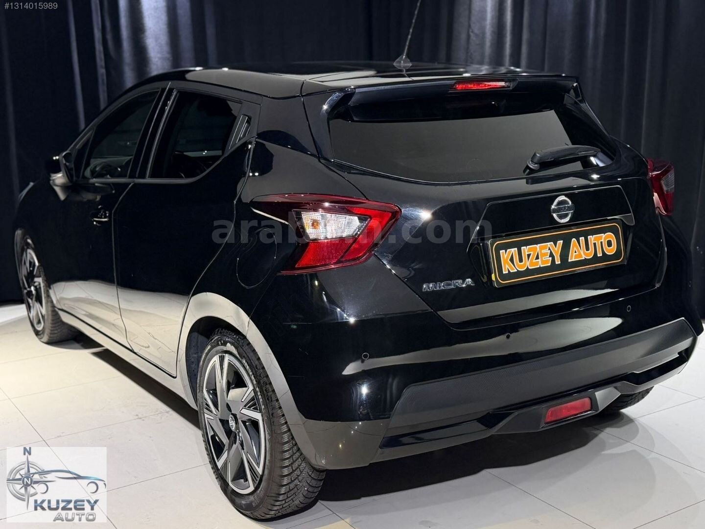 Galeriden Nissan Micra 1.2 Tekna 2022 Model Balıkesir 44.000 km Siyah 4