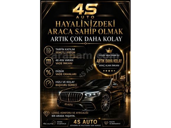 4S AUTO FOCUS TREND-X ( Vadeli Taksit Seçeneğimiz Vardır 48ay)