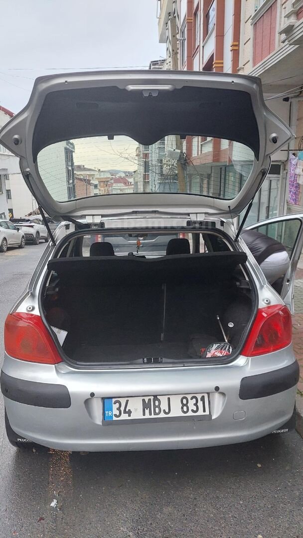 Sahibinden Peugeot 307 1.6 XT 2002 Model İstanbul 226.000 km Gri 4