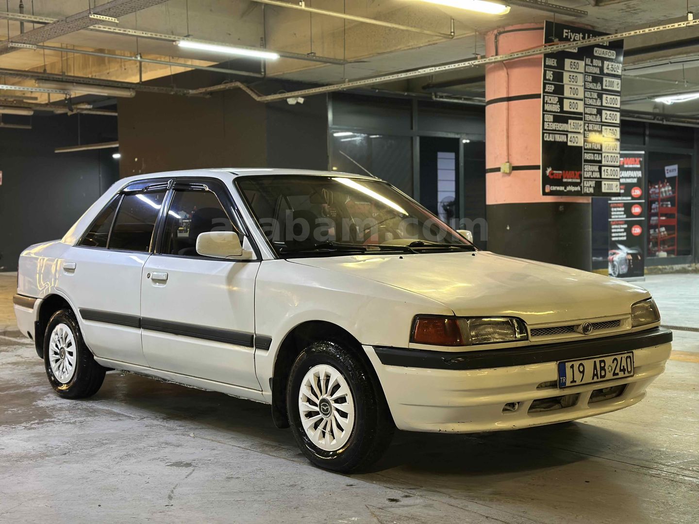 クロムページ Sahibinden Mazda 323 1.6 GLX 1994 Model Çorum 345.000 km Beyaz