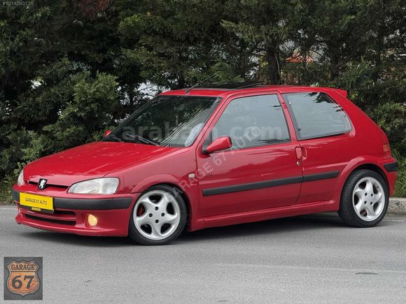 GARAGE 67 AUTO'DAN 1998 MODEL ORJİNAL PEUGEOT 106 GTI