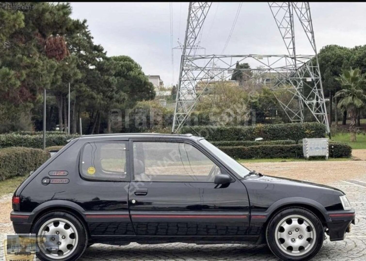 Galeriden Peugeot 205 1.9 1993 Model İstanbul 131.000 km Siyah 4