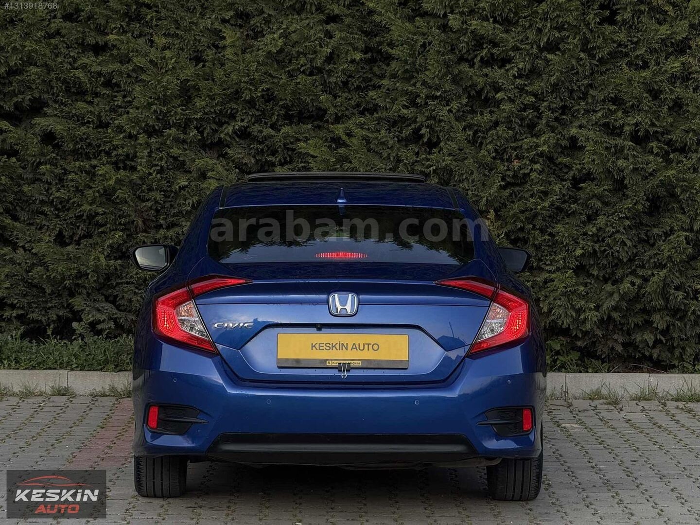 Galeriden Honda Civic 1.6i VTEC Eco Elegance 2018 Model Bolu 178.000 km Lacivert 7