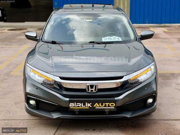 BİRLİK AUTO'DAN 2021 CIVIC ECO ELEGANCE LPG 61.000DE BOYASIZ