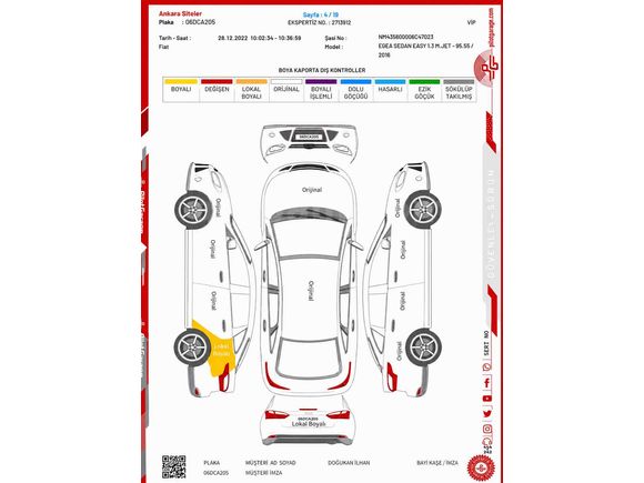 Sahibinden Fiat Egea 1.3 Multijet Urban 2016 Model  219.000 km Bordo