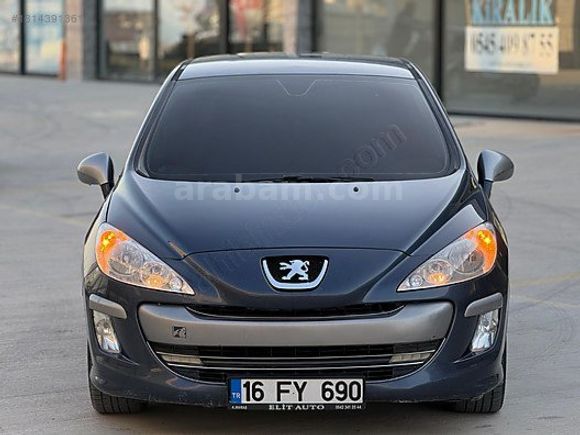 2008 MODEL 1.6 HDİ COMFORT PAKET PEUGEUT 308 TEMİZ AİLE ARABASI