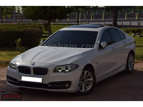 UZMAN-Borusan-2015 BMW 535 xDrive-313 Hp-Sedefli Beyaz-İçi Bej-