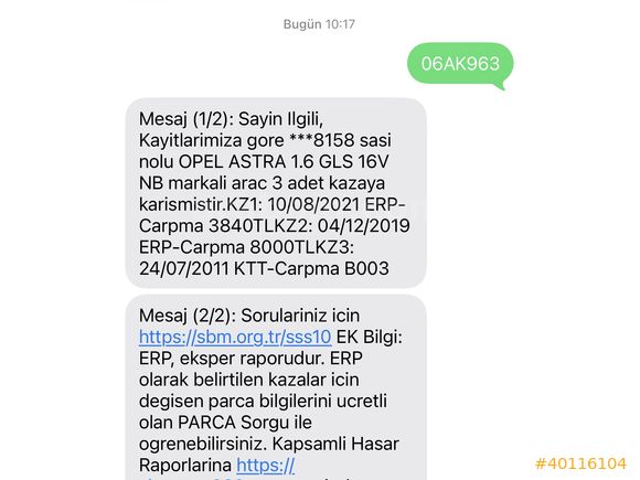 ARGEDEN 1998 MODEL OPEL ASTRA SEDAN GLS YENİ MUAYENELİ