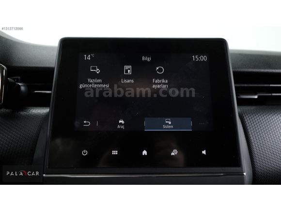2021 CLİO TOUCH OTOMATİK TAVAN BAGAJ KAPUT ORJİNAL