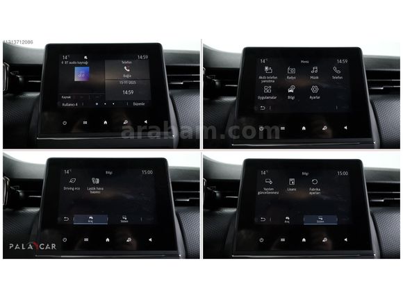 2021 CLİO TOUCH OTOMATİK TAVAN BAGAJ KAPUT ORJİNAL