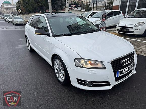 AUDİ A3 1.6 TDI 105 PS S-TRONİK OTOMATİK,CAM TAVAN,3 KOL,DERİ