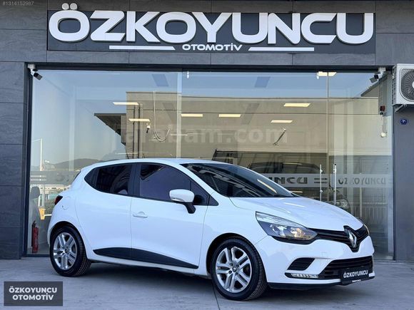2019 "125.000 KM" RENAULT CLİO 1.5 DCİ JOY BEYAZ/TEMİZ/BAKIMLI