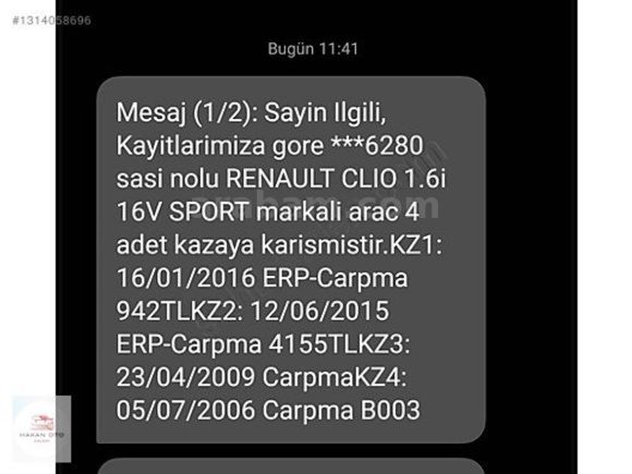 Renault Clio 1.6