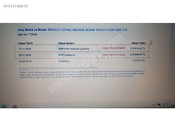 ECDER DEN MEGANE OTOMATİK