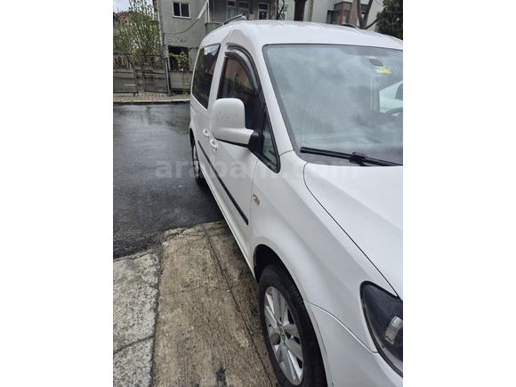 Sahibinden Volkswagen Caddy 1.6 TDI Comfortline 2014 Model İstanbul 125.000 km Beyaz