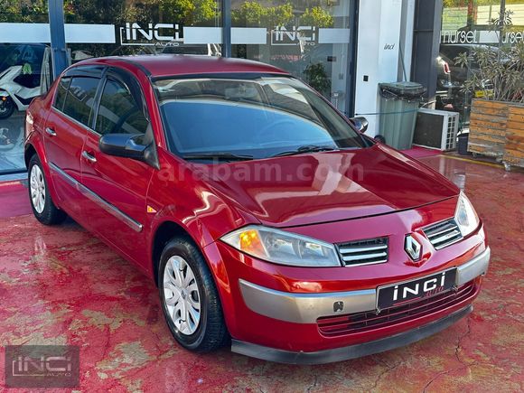 2004 MODEL-MEGANE 2-1.6 16V 115HP-HASAR KAYITSIZ-YENİ VİZE'Lİ