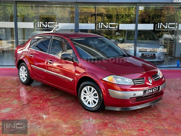 2004 MODEL-MEGANE 2-1.6 16V 115HP-HASAR KAYITSIZ-YENİ VİZE'Lİ