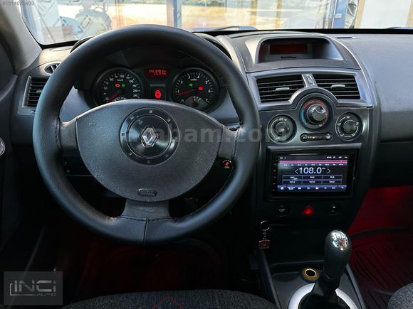 2004 MODEL-MEGANE 2-1.6 16V 115HP-HASAR KAYITSIZ-YENİ VİZE'Lİ