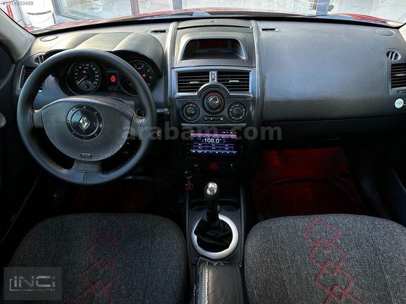 2004 MODEL-MEGANE 2-1.6 16V 115HP-HASAR KAYITSIZ-YENİ VİZE'Lİ