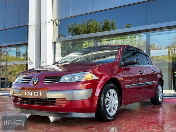 2004 MODEL-MEGANE 2-1.6 16V 115HP-HASAR KAYITSIZ-YENİ VİZE'Lİ