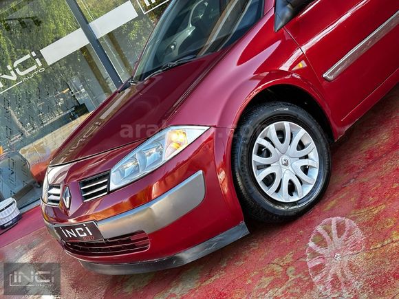 2004 MODEL-MEGANE 2-1.6 16V 115HP-HASAR KAYITSIZ-YENİ VİZE'Lİ
