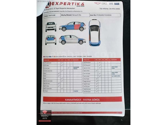 2024 CLİO 1.0 TCE OTOMATİK EVOLUTİON 45.XXX KMDE