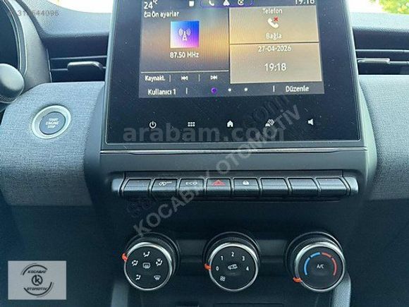 KOCABAY'dan 2024 RENAULT CLIO 1.0TCE EVOLUTİON 57.000 KM HATASIZ